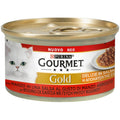 Purina Gourmet Gold "Η Απόλαυση της Σάλτσας" με Βοδινό σε σάλτσα ψητού Βοδινού 85gr