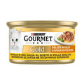 Purina Gourmet Gold "Η Απόλαυση της Σάλτσας" με κοτόπουλο σε σάλτσα ψητού κοτόπουλου 85gr