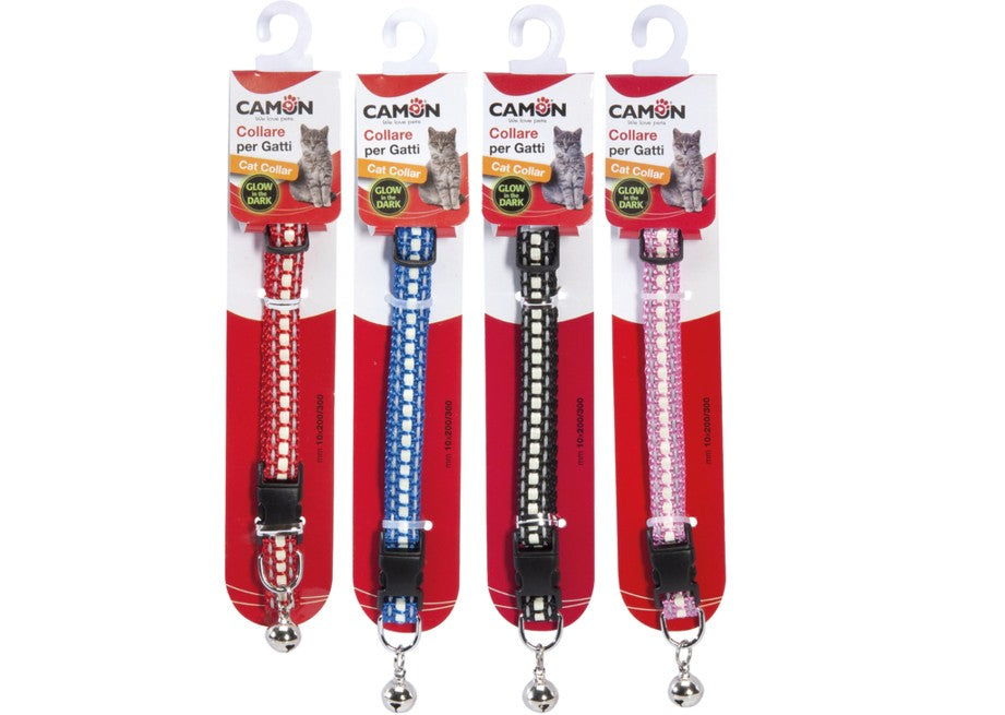 Ελαστικό περιλαίμιο για γάτα «Φωσφορίζον/Λάμπει στο σκοτάδι Camon