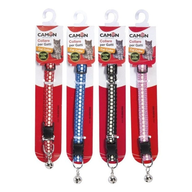 Camon Κολάρο Γάτας Ελαστικό – Glow in the Dark