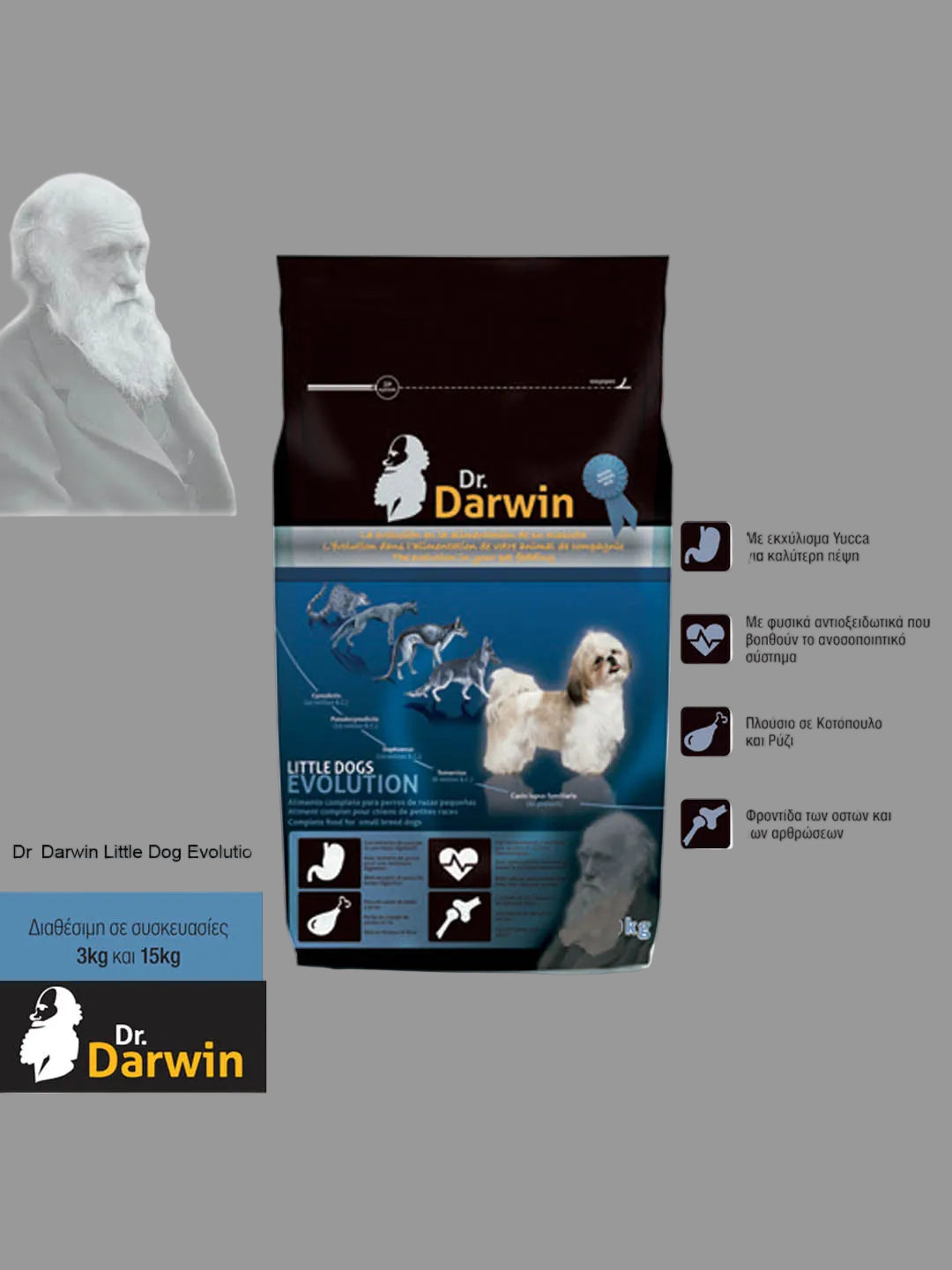 DARWIN LITTLE DOG EVOLUTION 15KG