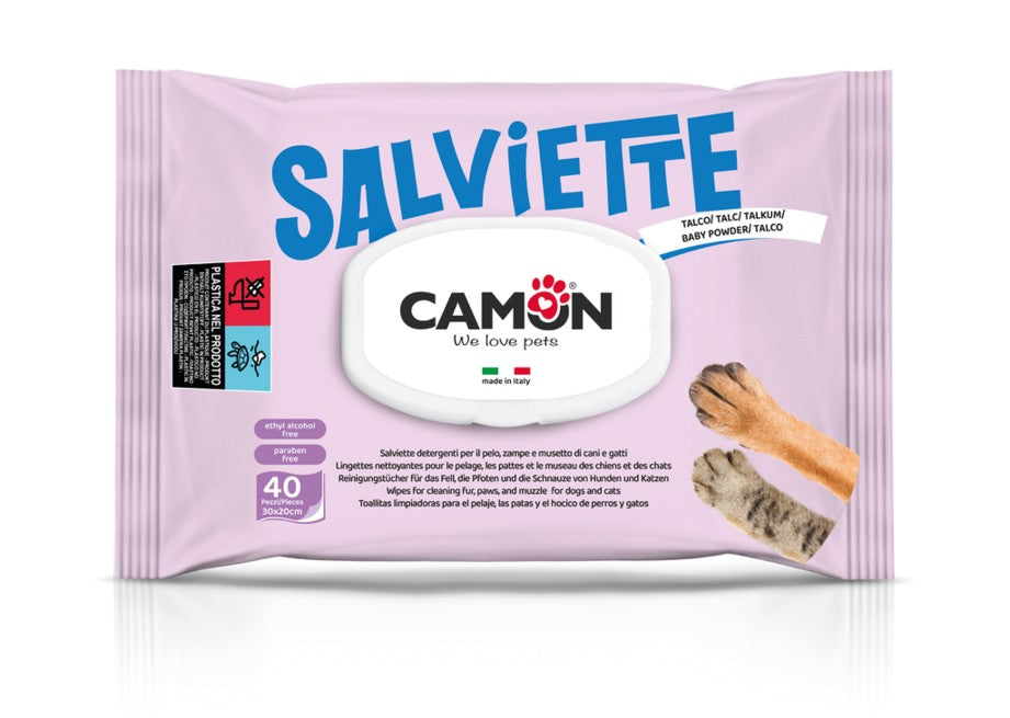 Camon Αρωματικά μαντηλάκια ταλκ