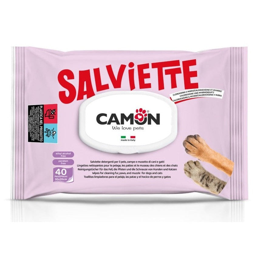 Μαντηλάκια με Σμύρνα και Χλωρεξιδίνη