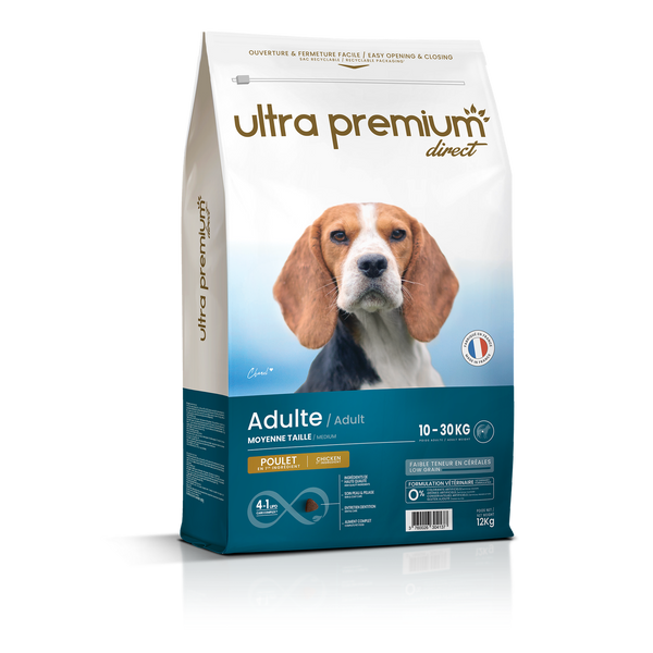 Ultra Premium Adult Medium Breeds (from 10 kg to 30 kg) Low Grain