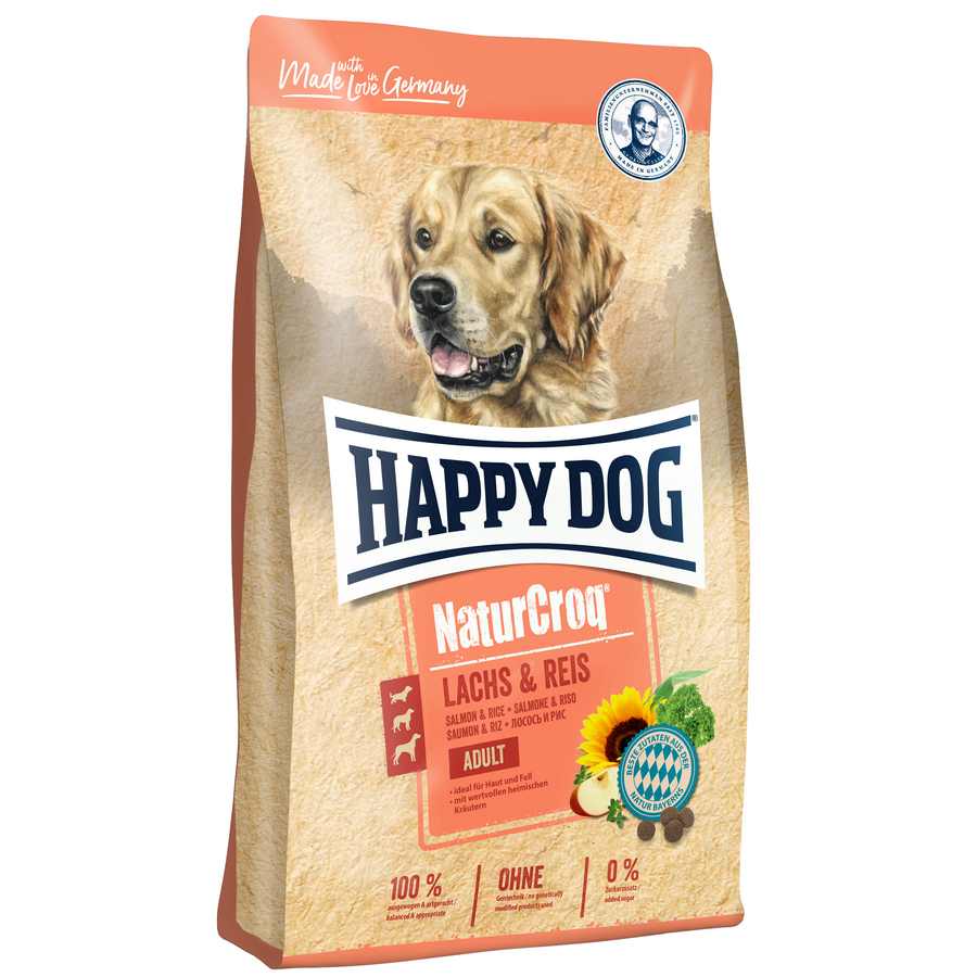 Happy Dog NaturCroq Adult Salmon & Rice 4kg