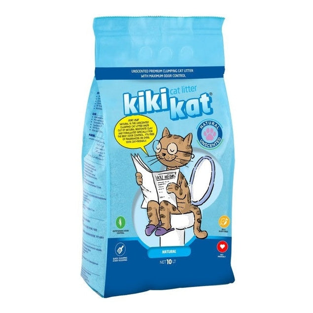 Kiki kat Άμμος γάτας μπετονίτης Natural