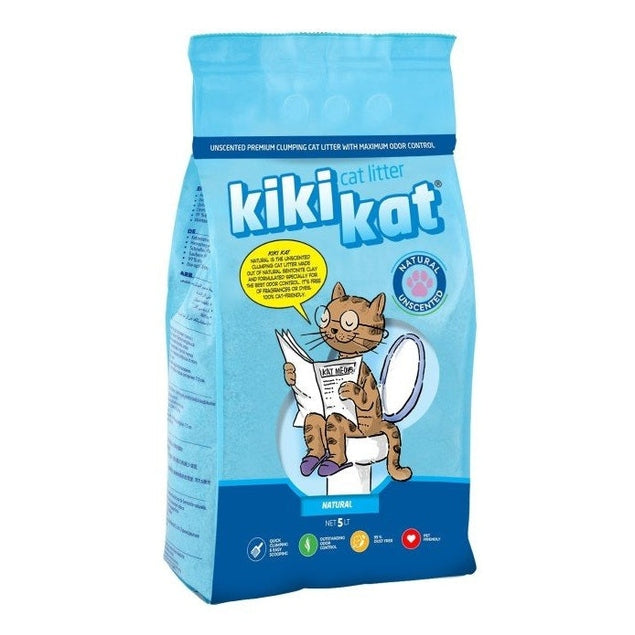 Kiki kat Άμμος γάτας μπετονίτης Natural