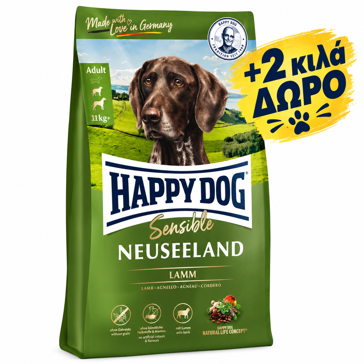 Happy Dog Neuseeland 12.5Kg