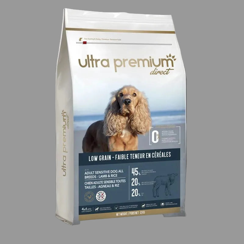 UltraPremiumDirect Low Grain Adult Lamb and Rice all breeds 12kg