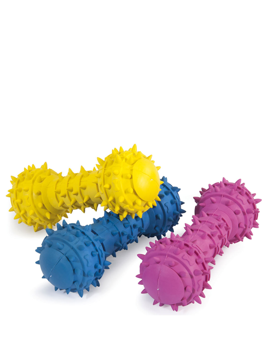 Λαστιχένιο Κόκκαλο με Squeaker και Ανάγλυφη Επιφάνεια 14 εκ. Camon